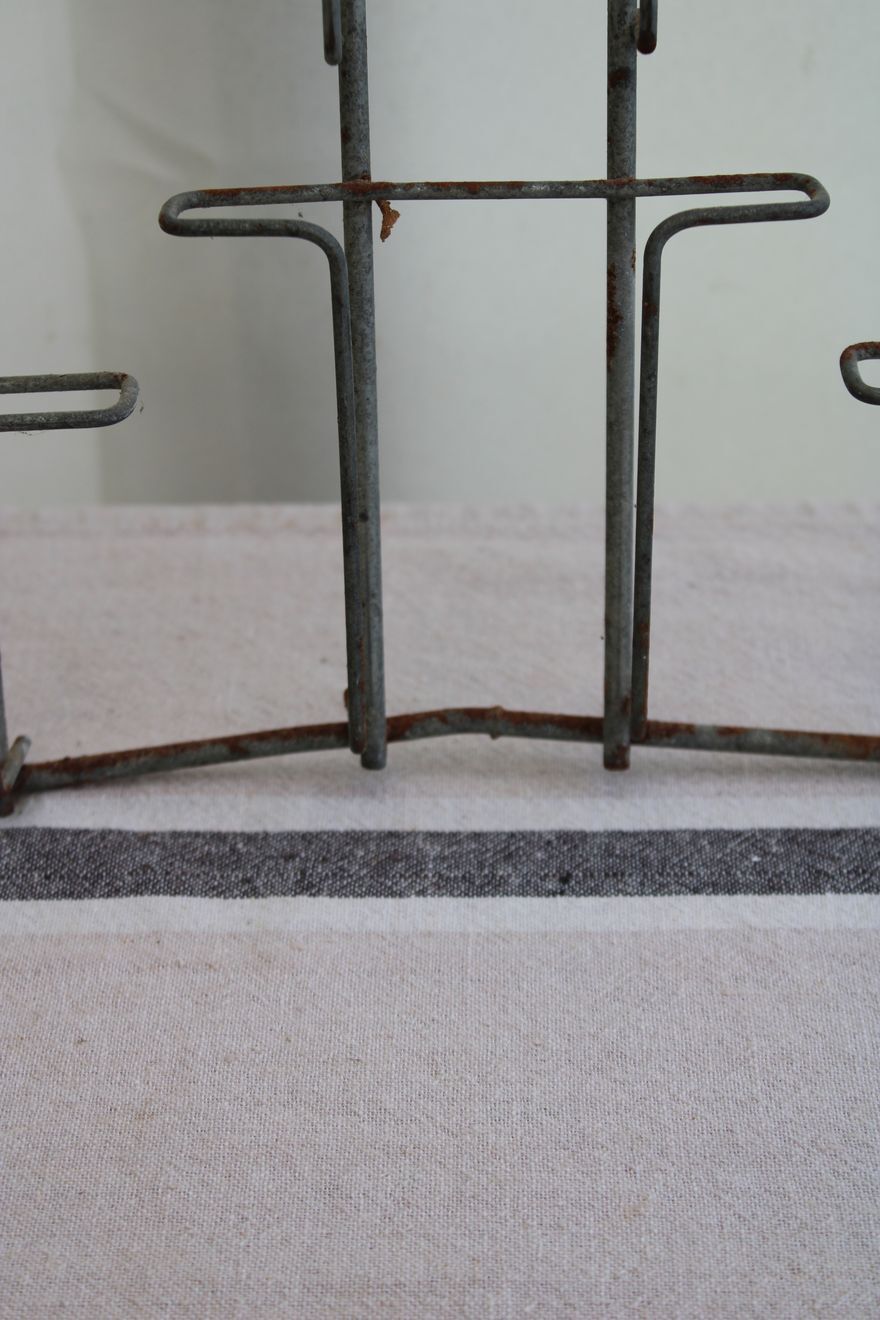 Old postcard wall display