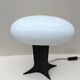 Lampe "mikos" de diego chilo pour sirrah en plastique et opaline, 1992