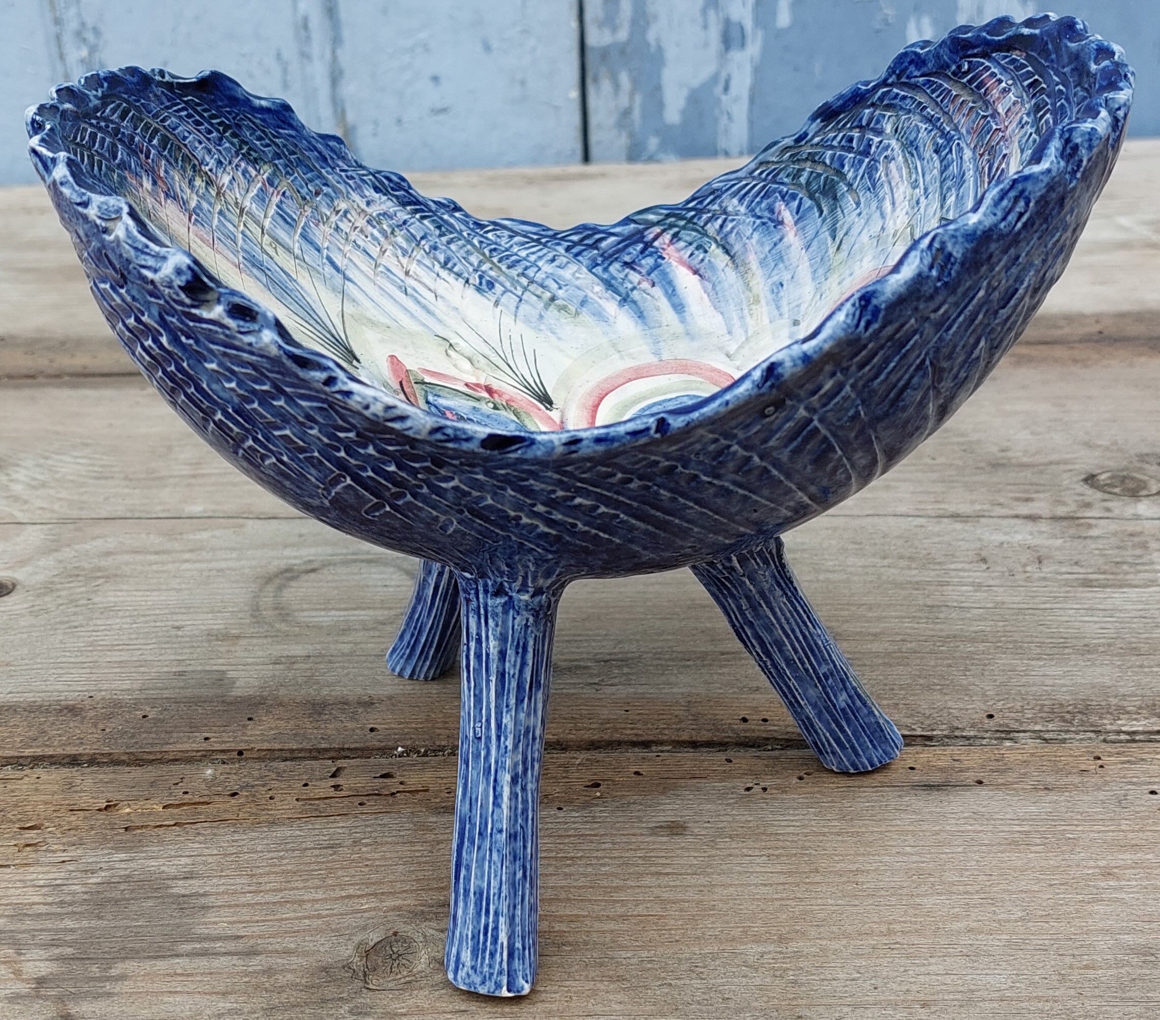 empty tripod pocket Faience Leray Rochefort
