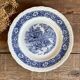 4 assiettes plates Staffordshire England « countryside »