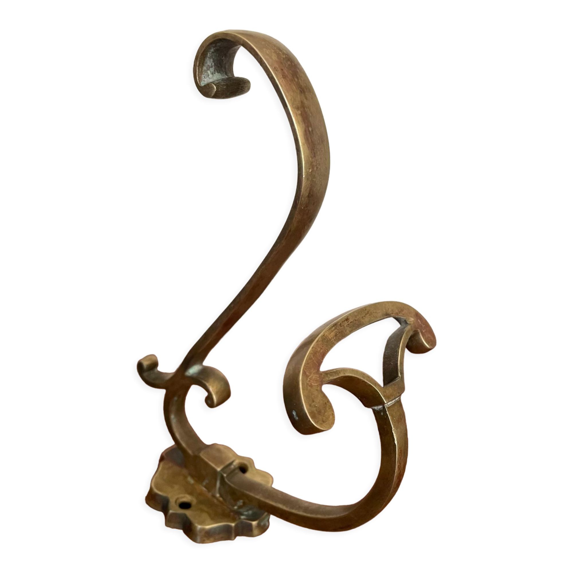 Bronze hook circa 1900