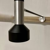 Pair of large 65 cm wall lights, 1950s design.
