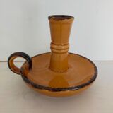 Ceramic handheld candle holder Cellar rat 60s/70s