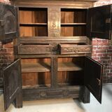 18th century sacristy cabinet with 4 doors
