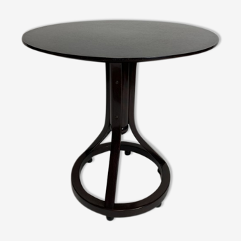 Round Thonet side table by Otto Wagner