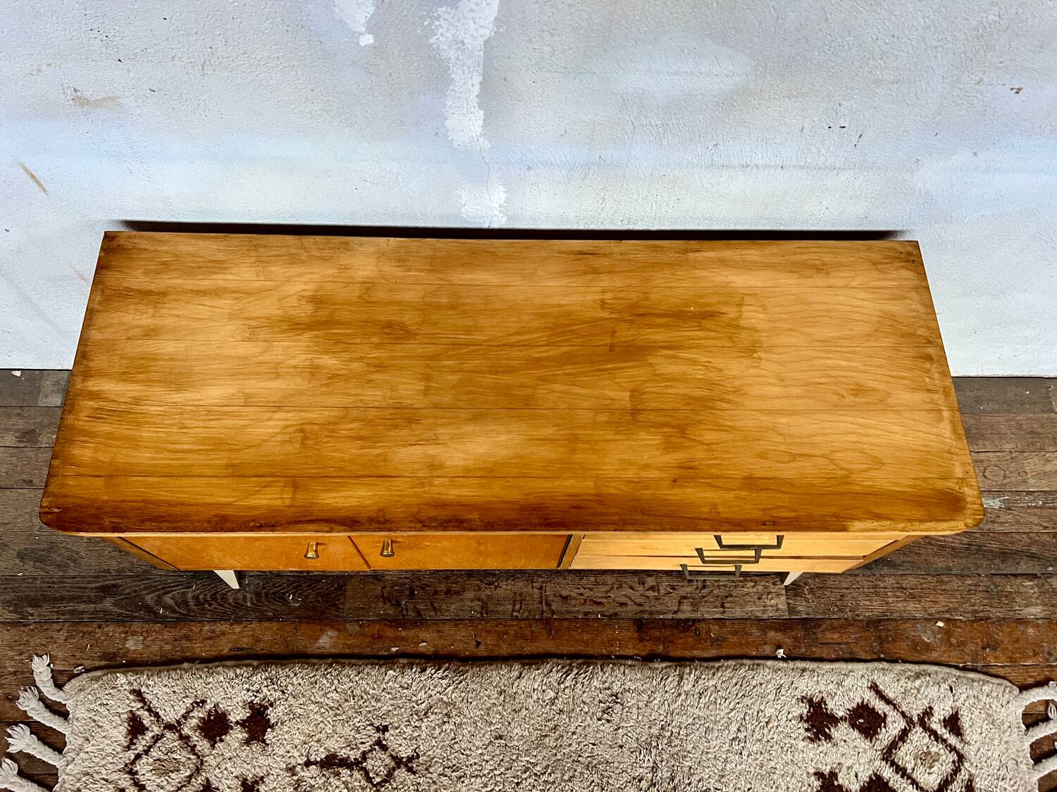 Vintage Scandinavian TV cabinet sideboard