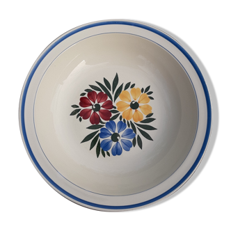 Plat creux 3 fleurs HBCM