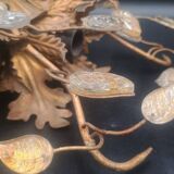 Florentine wall light or ceiling light by Banci Firenze, 1970s Maison Baguès.