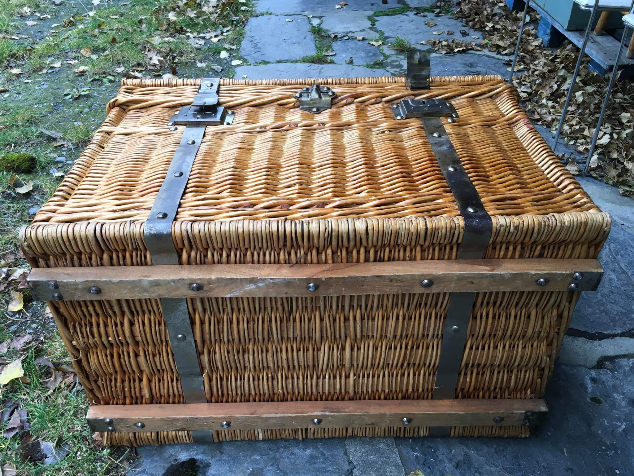 Wicker trunk
