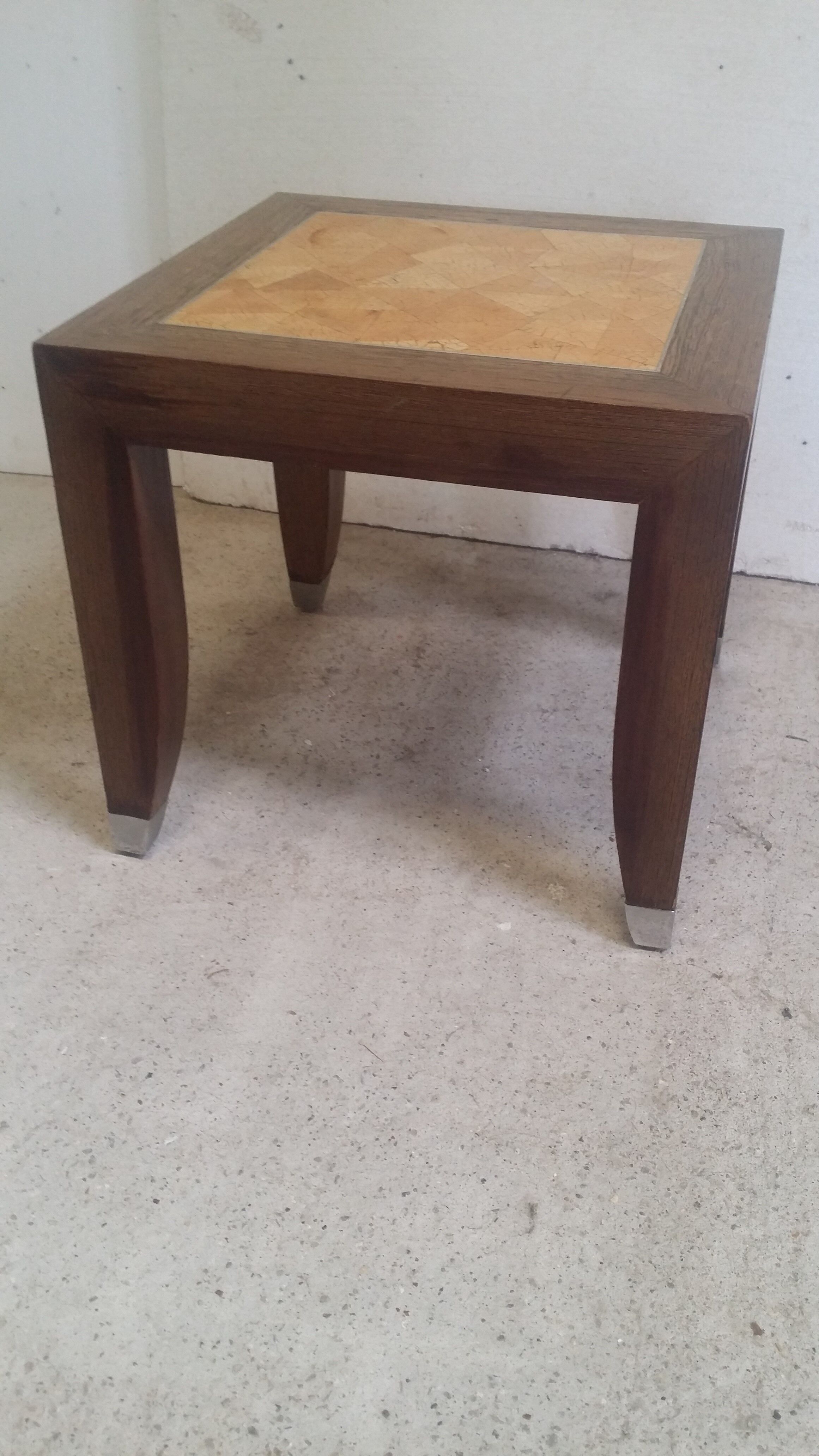 Palm wood coffee table