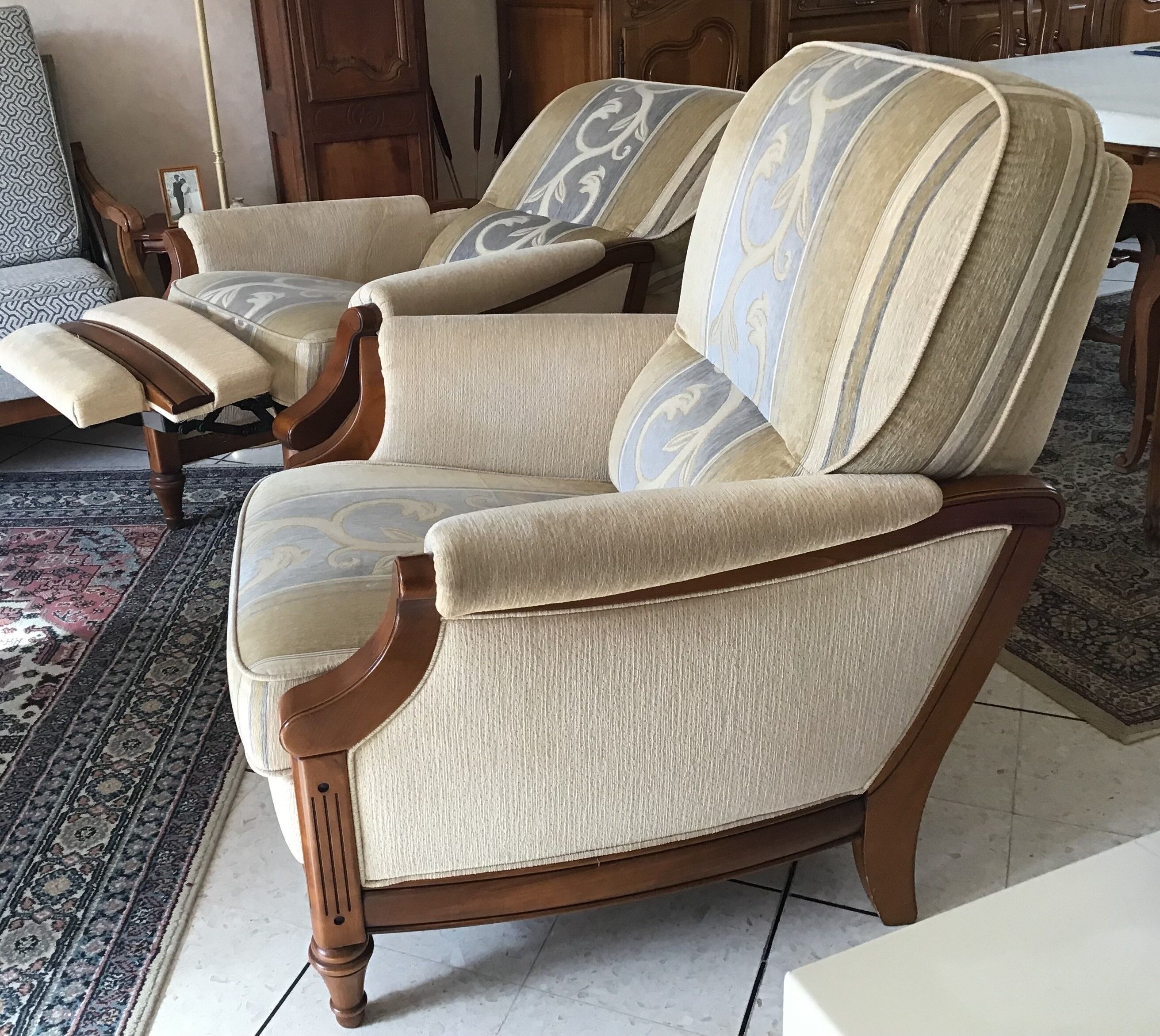 Indoor lounge Jacques Leleu