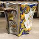 Octagon vase in Rouen earthenware