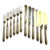 Vintage 50s dessert service
