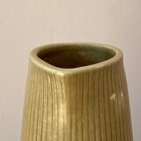 Set of 3 Rörstrand Ritzi pottery vases and bowl by Gunnar Nylund Sweden 1950's