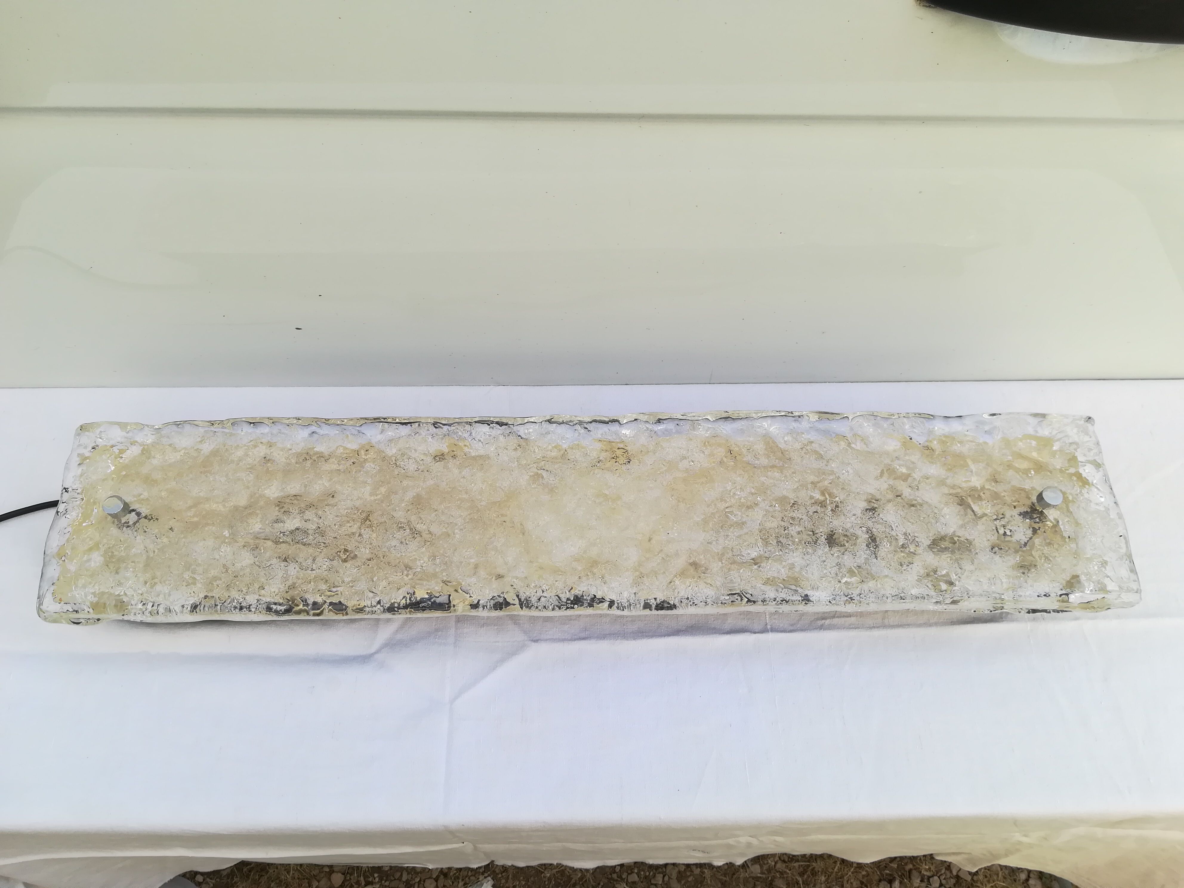 Murano glass sconces