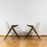 Pair of Model 300 177 Bunny Armchairs, 1960s