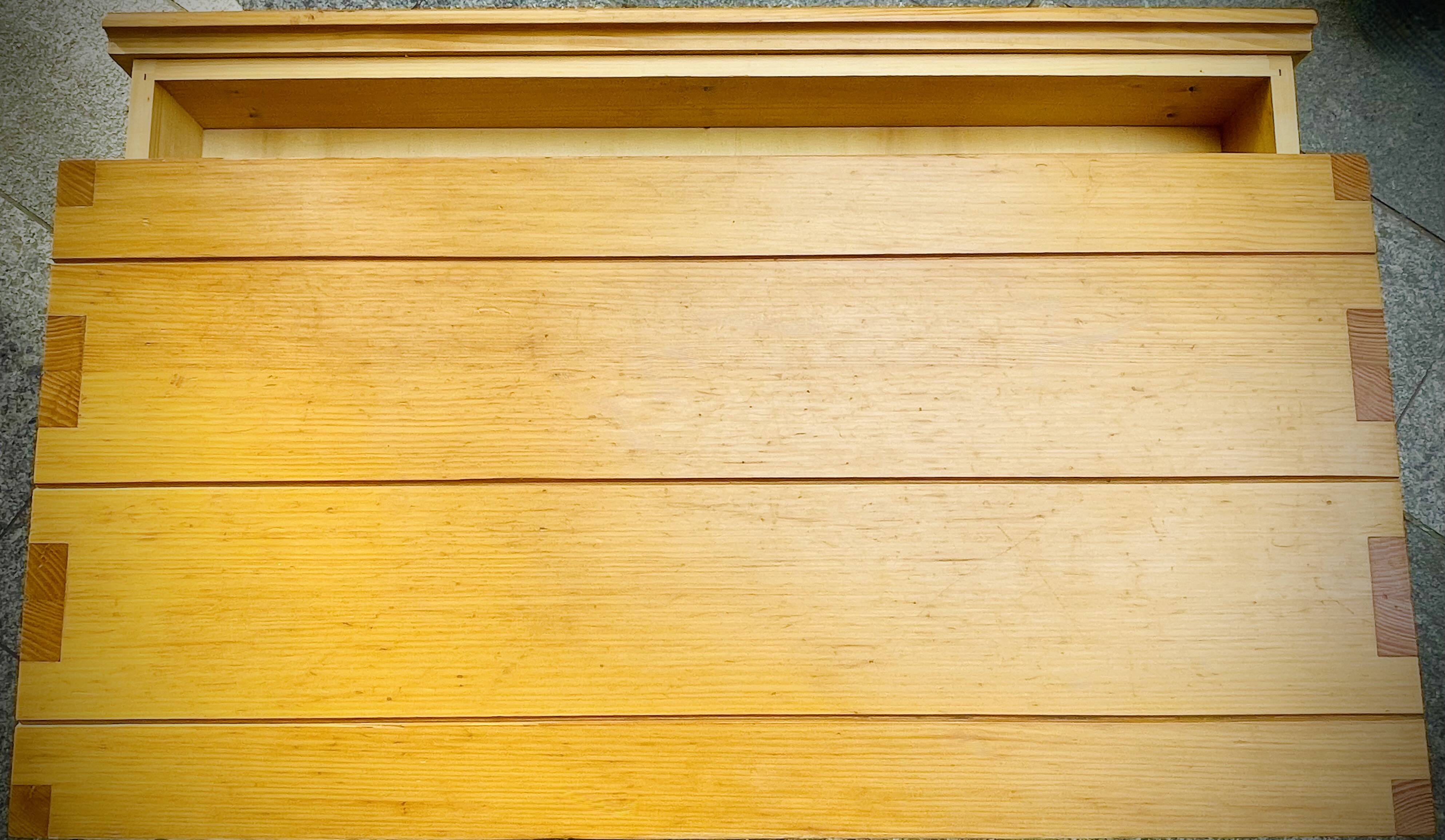Curled pine desk by Roland Haeusler for Maison Regain circa 1970