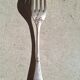 Fourchette en argent massif Henri Soufflot