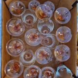 Set of rosaline glasses