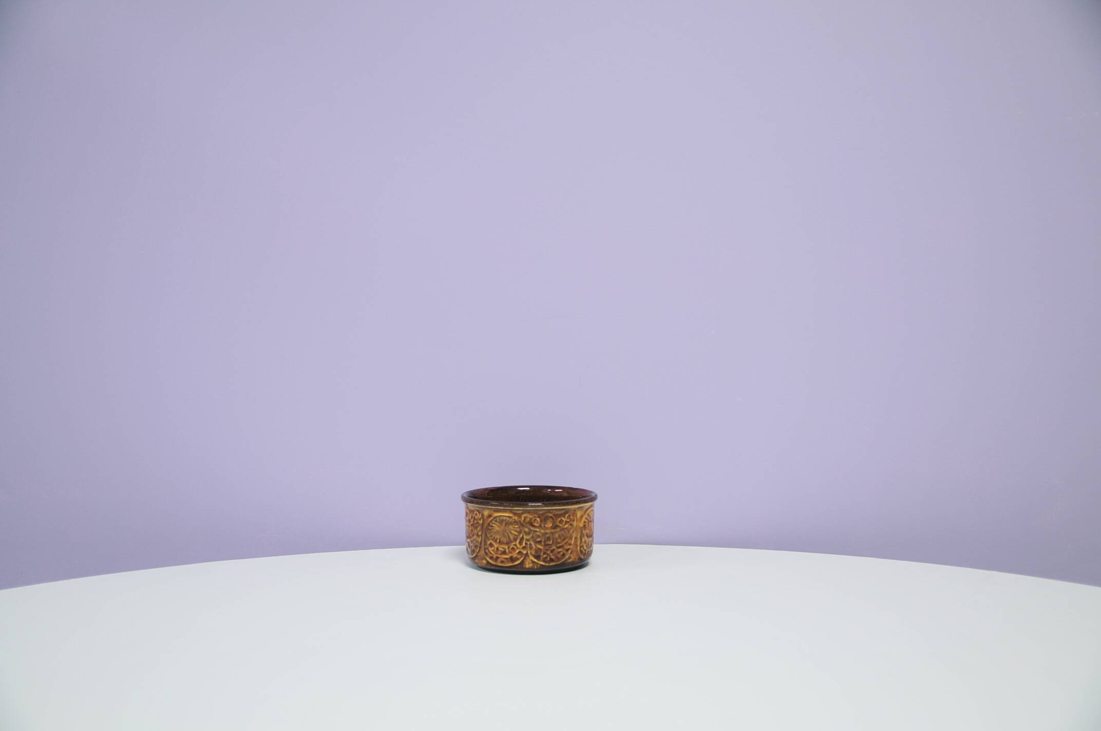 Brown West Germany bowl Waku