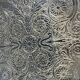 Very large silver metal serving tray christofle malmaison model