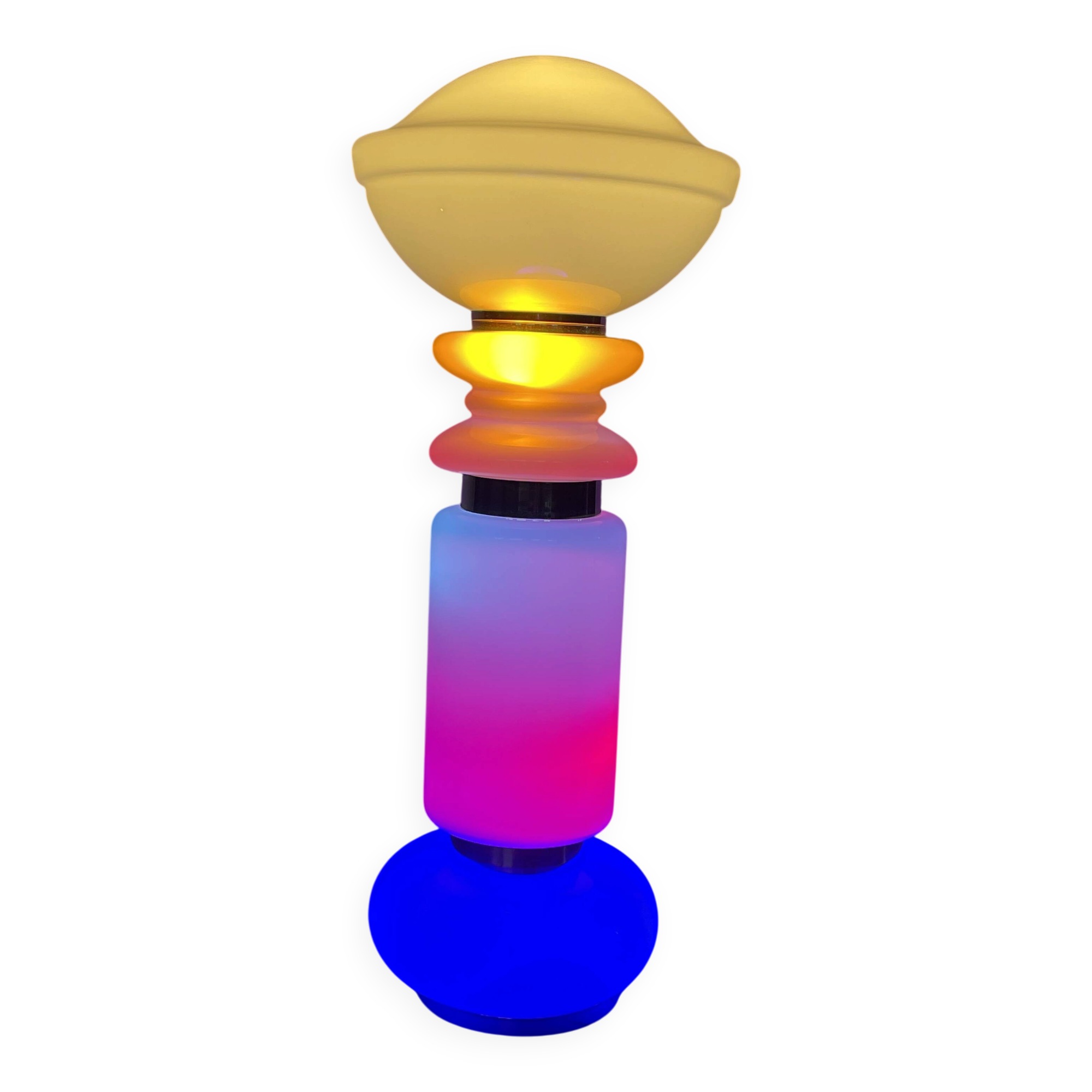 Lampadaire "Birillo" de Carlo Nason pour AV Mazzega, 1970