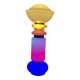 Lampadaire "Birillo" de Carlo Nason pour AV Mazzega, 1970