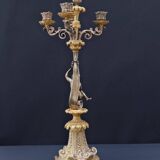 Chandelier en Bronze Napoleon III, 19 ème