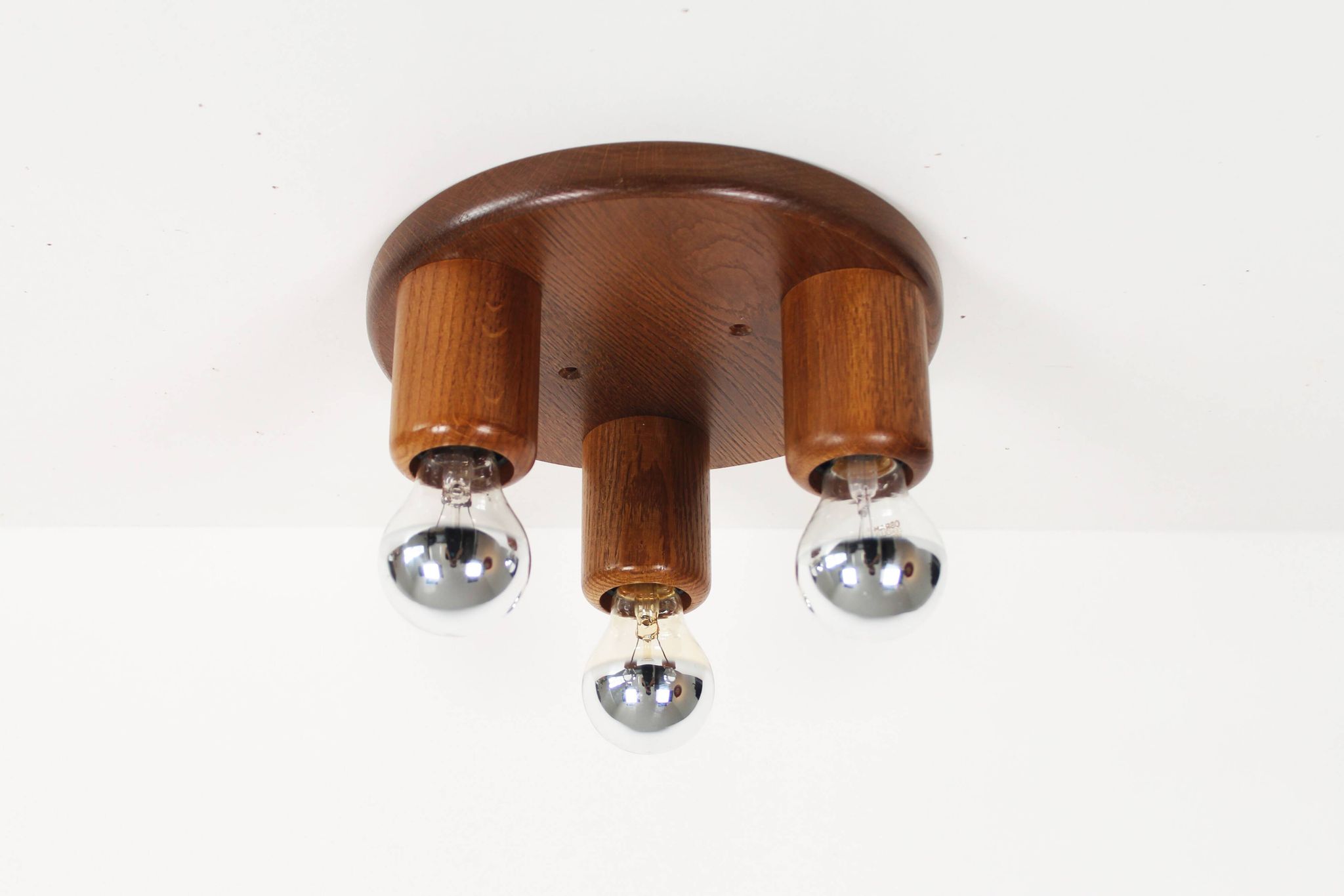 Vintage 1970's old stock 'Japandi' style ceiling or wall light