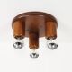 Vintage 1970's old stock 'Japandi' style ceiling or wall light