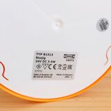 Cloud night light Skojig Ikea vintage orange