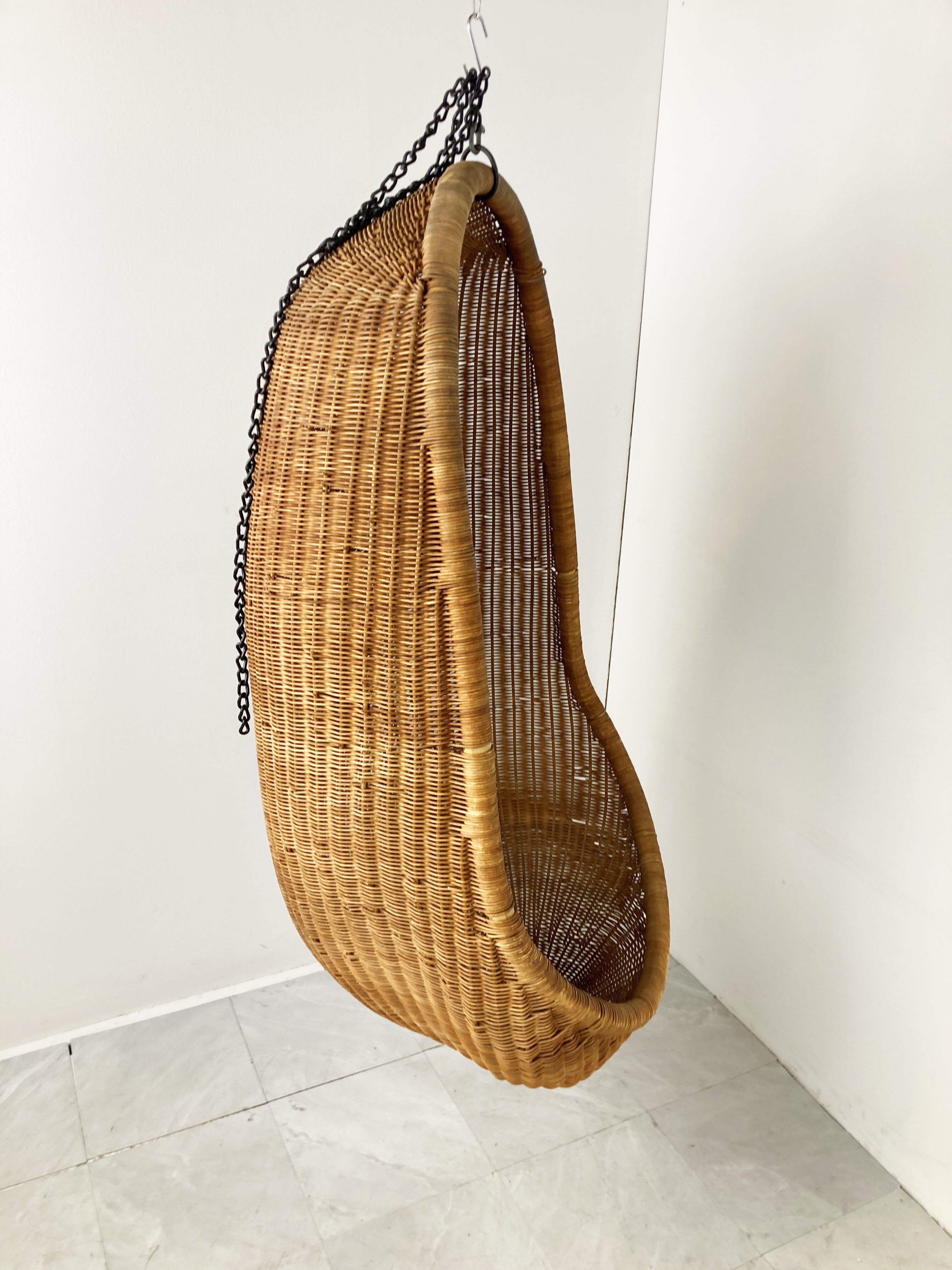 Hanging egg chair Nanna Ditzel 1960s