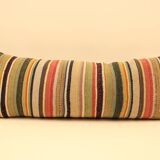 Turkish kilim cushion,35xx90 cm