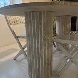 Dining table - Natural Travertine