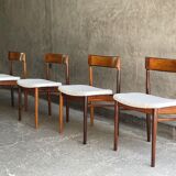 4 Danish rosewood chairs by Rosengren Hansen, 1960s