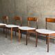 4 chaises danoises en palissandre par Rosengren Hansen, 1960s