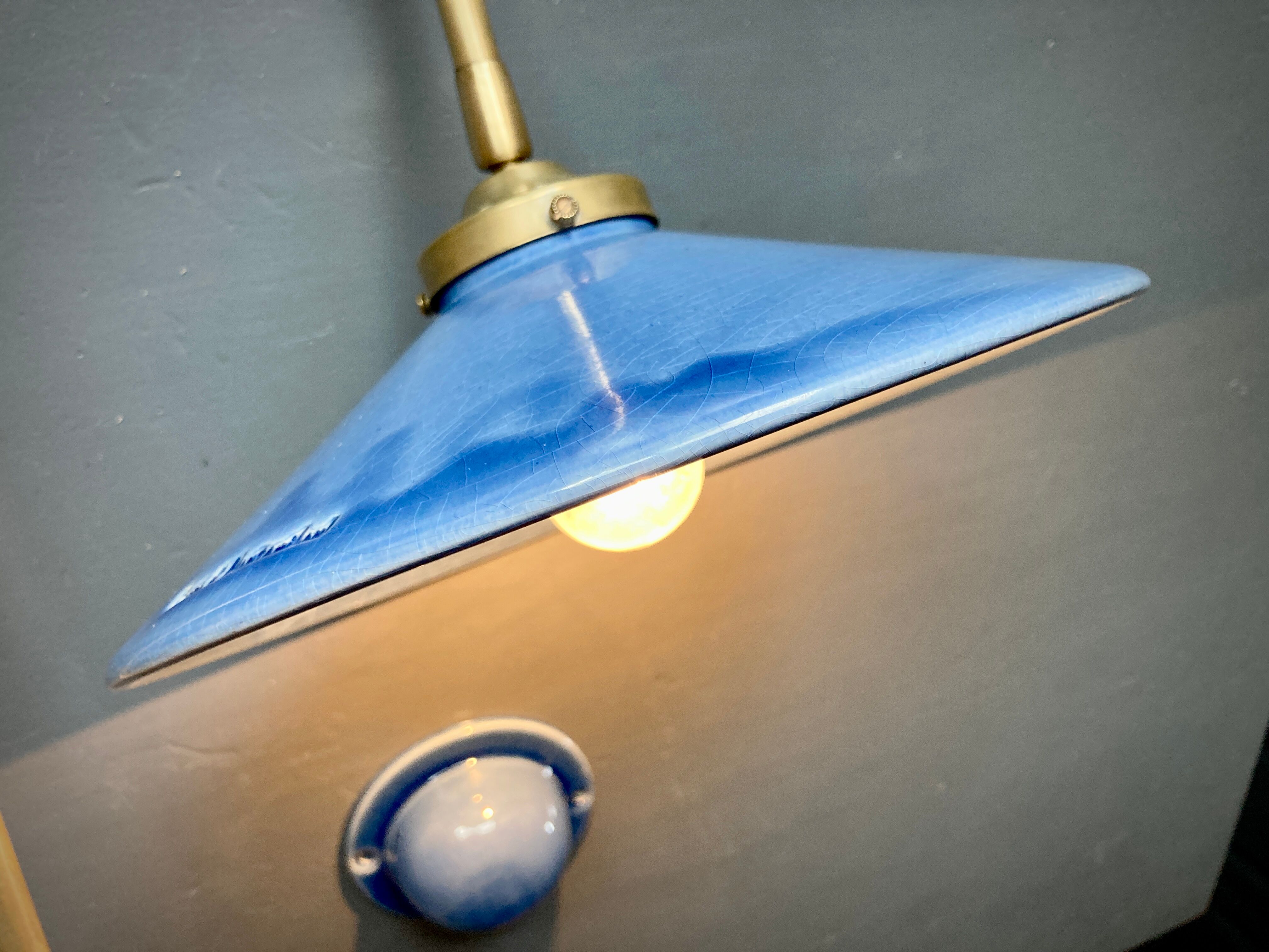 ceramic wall lamps Terres d'Hautaniboul