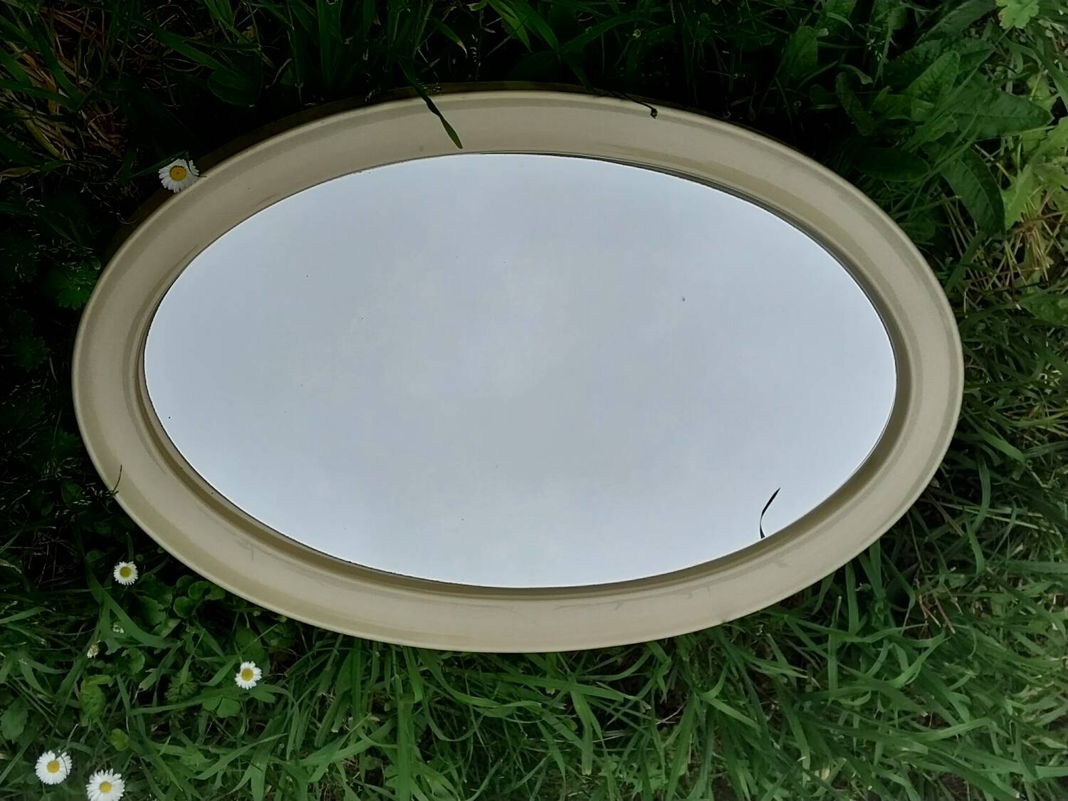 Oval mirror from the 70s