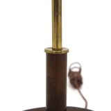Scandinavian birch floor lamp, Sweden, 1940