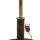 Scandinavian birch floor lamp, Sweden, 1940