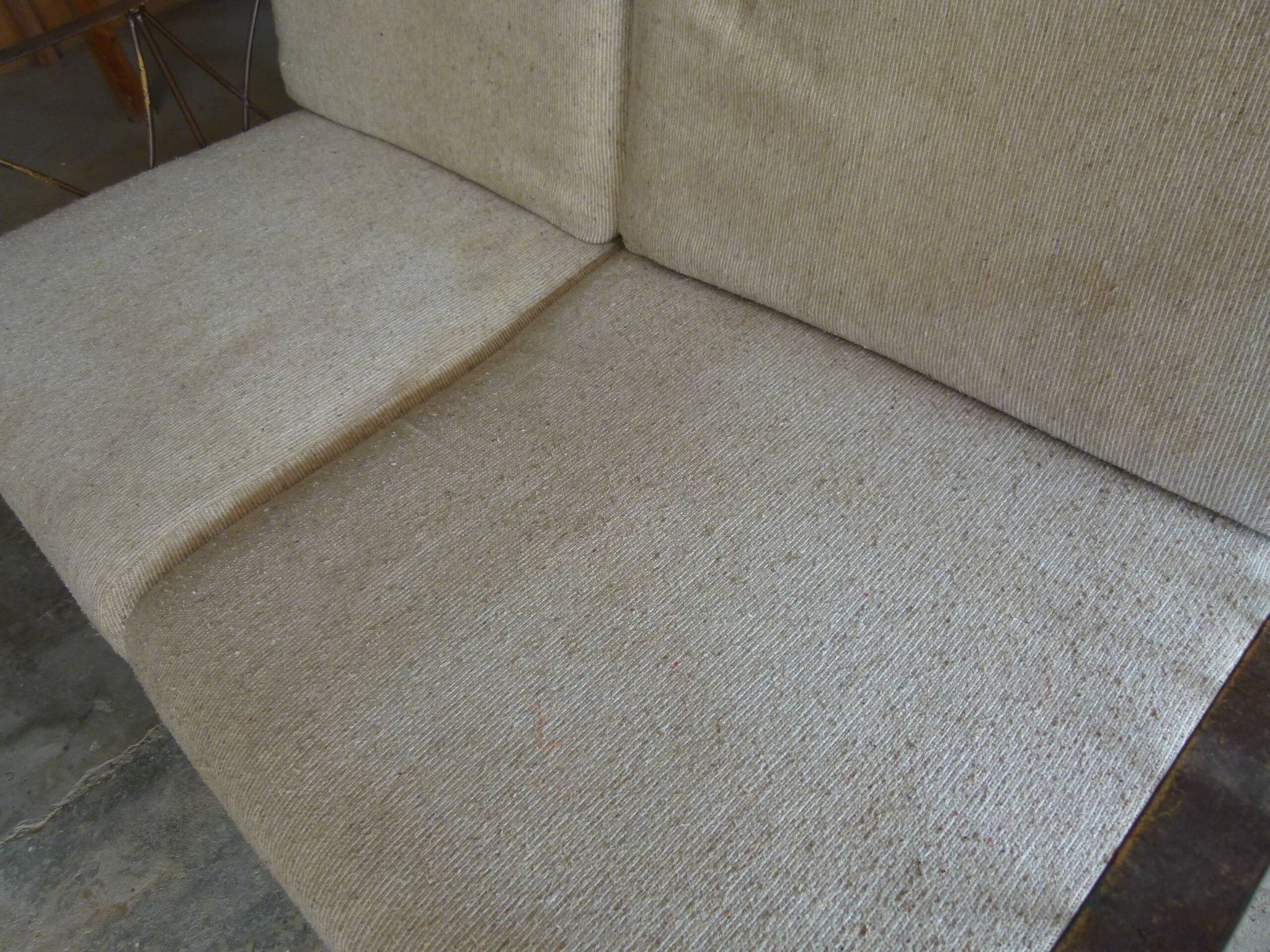 Wrought iron sofa