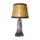 Lampe en verre de Meisenthal