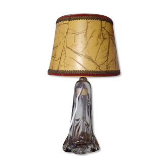 Meisenthal glass lamp