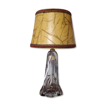 Meisenthal glass lamp