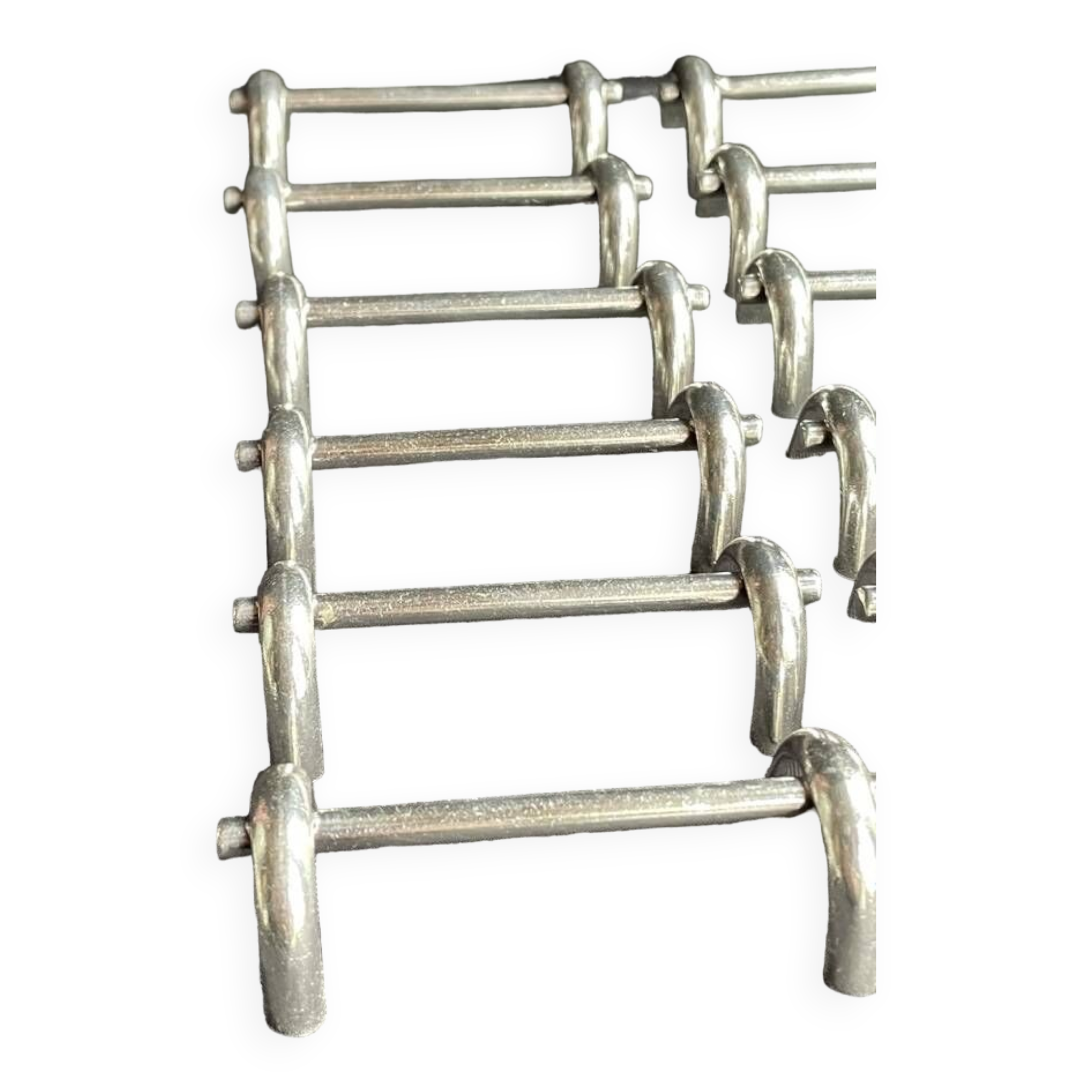 12 Ercuis knife holders Arceaux Art Deco model