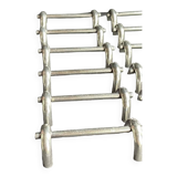 12 Ercuis knife holders Arceaux Art Deco model