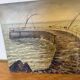 Peinture à l’huile sur isorel signé vue mer