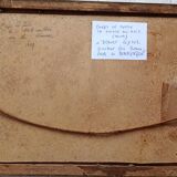 WATERCOLOR 1907 by Albert GYSEL Farm at LA MOTTE AU BOIS towards the North BOURRE