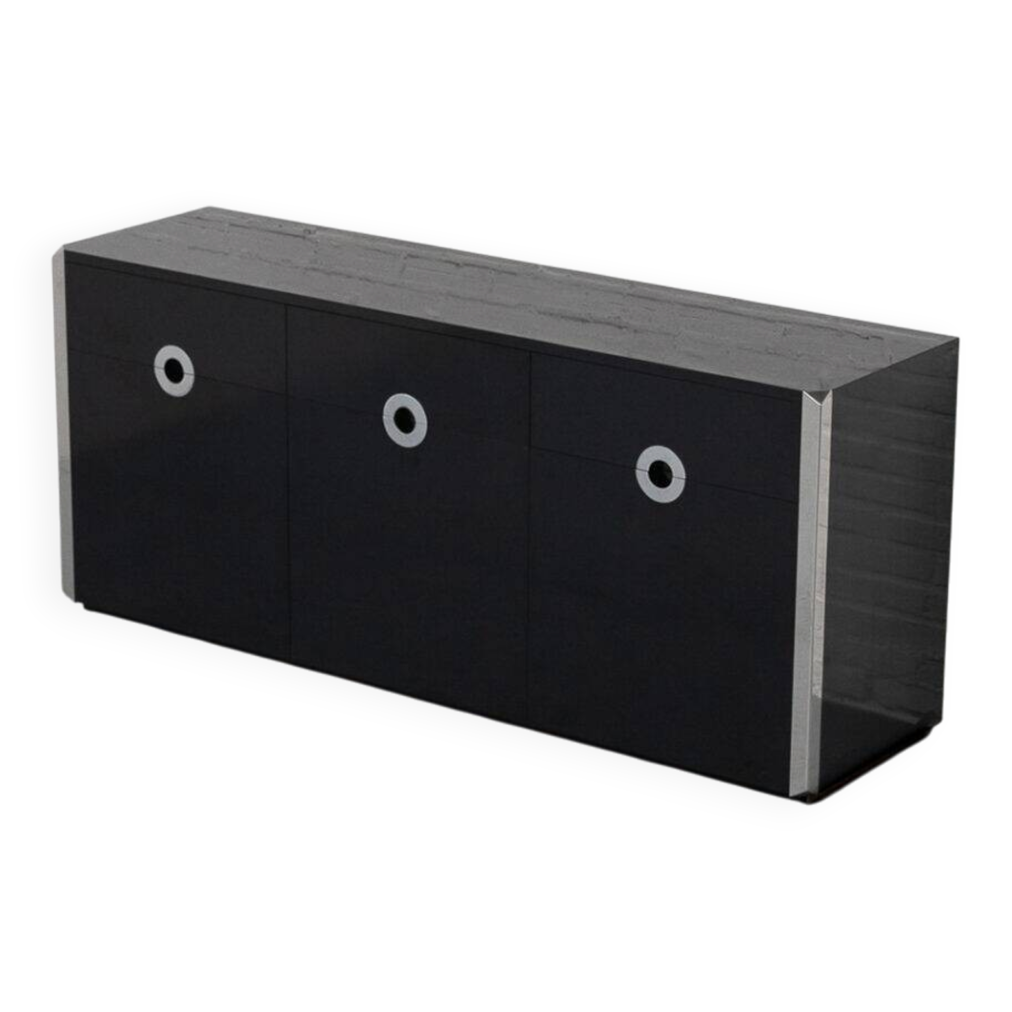 Italian Alveo Sideboard by Willy Rizzo 1970s