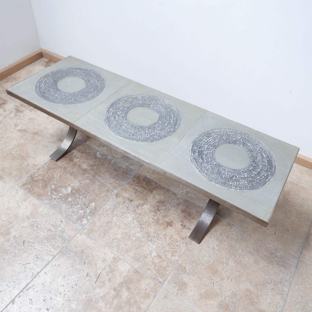 Mid-century brutalist coffee table